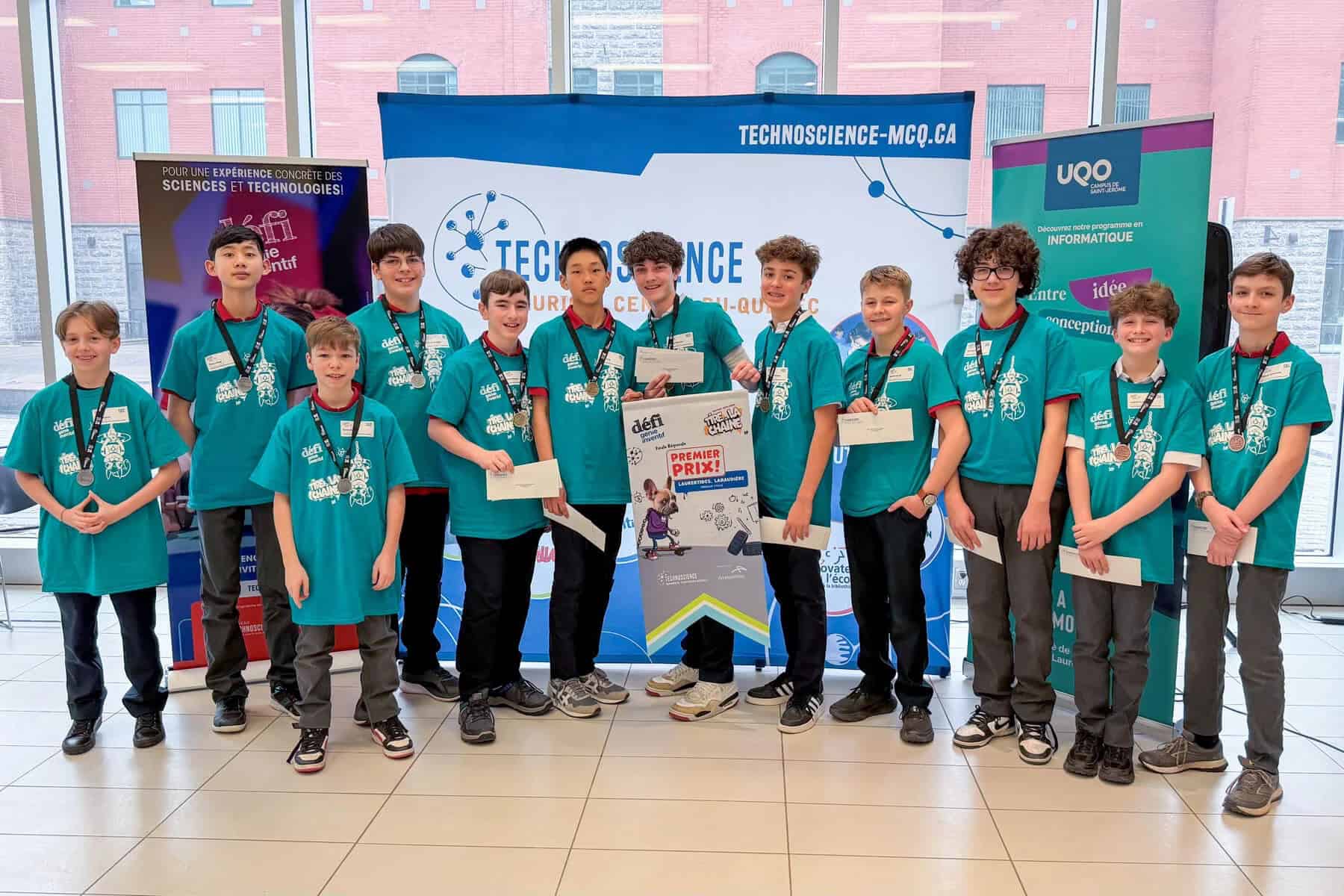 Le Collège Saint-Sacrement en route pour la finale provinciale du Défi génie inventif