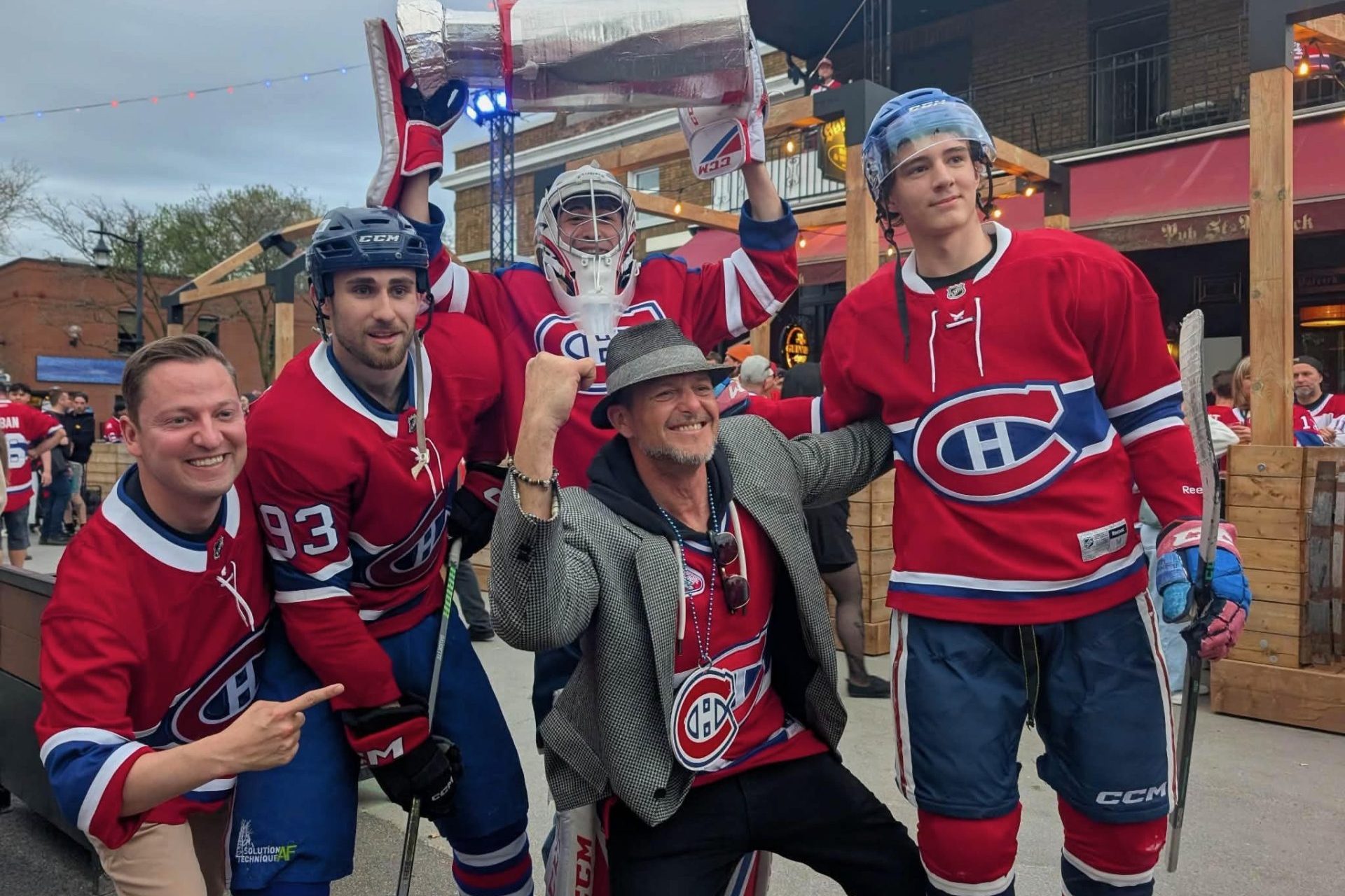 Diffusion en plein air : Terrebonne touchée par la fièvre des séries