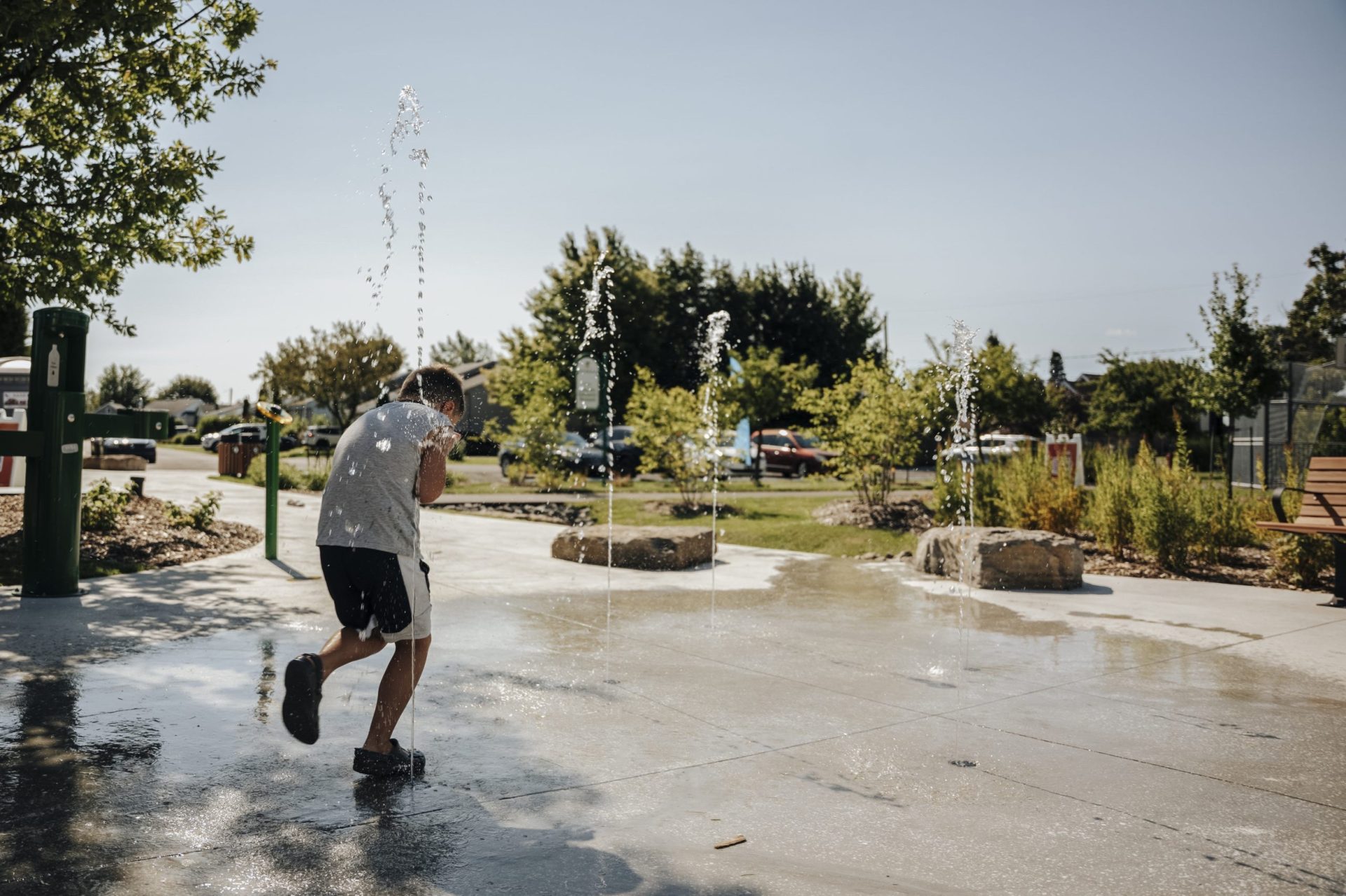 Le parc Charles-Édouard-Renaud réaménagé à La Plaine